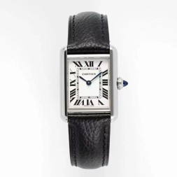 [ AF ] 까르띠에 탱크 머스트 실버 스몰  W7100088