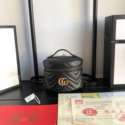 구찌 GG 마몽 미니 백팩 598594 블랙