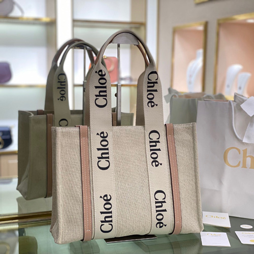 끌로에 우디백 37261 미듐 핑크