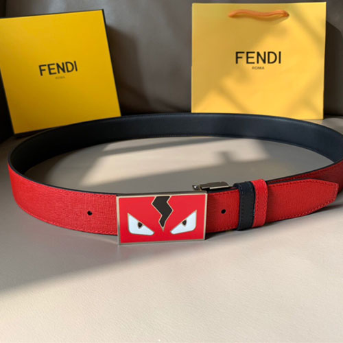 펜디 신상  양면용 벨트FD2227  레드