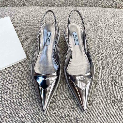 프라다 신상 펌프스 F0738 실버