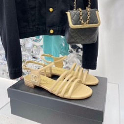 샤넬 신상 샌들 G34314 베이지