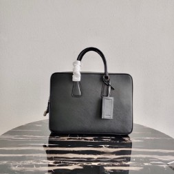 프라다 사피아노 서류가방 2VE004 블랙