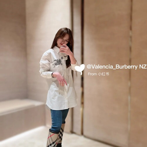 버버리 남여공용 셔츠 80019211