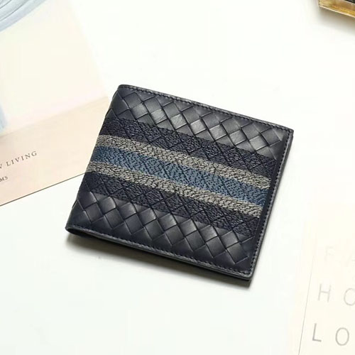 보테가 신상 반지갑 V88307 네이비