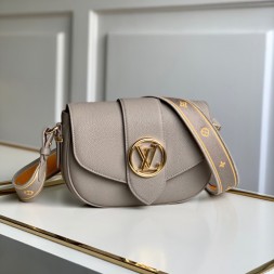 루이비통 LV 퐁 뇌프 소프트 MM M58967 그레이