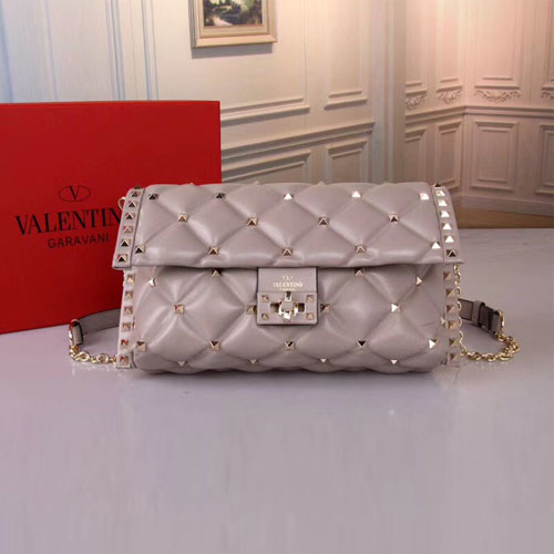 발렌티노 캔디스터드 크로스 바디 백 QW2B0B83 그레이