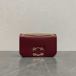 셀린느 트리오페 프레임 백 199813 버건디