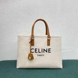 셀린느 호리즌탈 카바스백 190062 아이보리