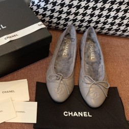 샤넬 신상 플랫 G34279 그레이