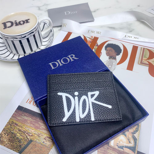 디올 신상 카드지갑 S9045 블랙