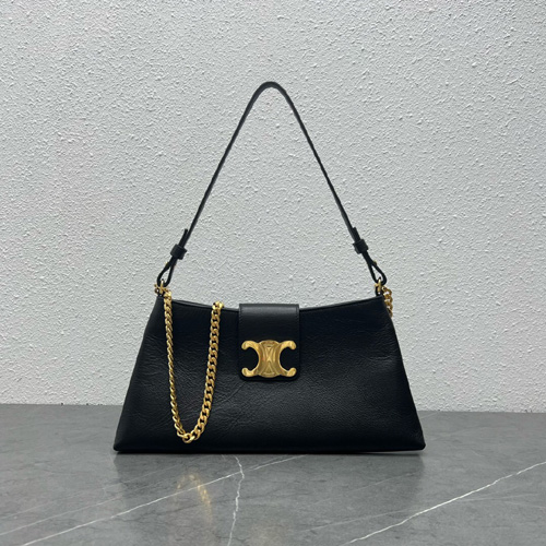 셀린느 트리오페 가죽 파우치 숄더백 113673