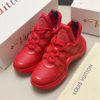 루이비통 여성용 신상 스니커즈 M0333 레드