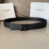 로에베 신상  양면용 벨트 LW-6312 블랙