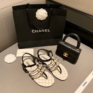 샤넬 20s/s 신상 샌들 G34134 화이트