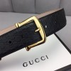 구찌  신상 벨트 234196-10 블랙 금장
