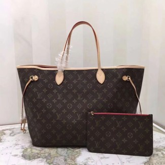 루이비통 캔버스 네버풀 GM M40993 안감 레드