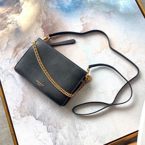 지방시 크로스3 레더 숄더백 BB510 블랙