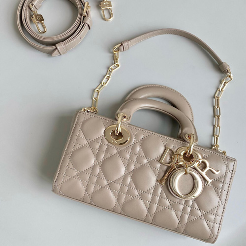 디올  LADY D-JOY 스몰백 M0613 누드