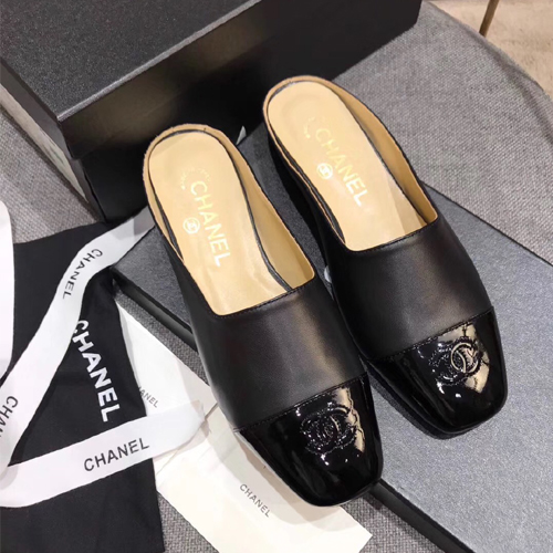 샤넬 여성용 신상 뮬 G29796 블랙