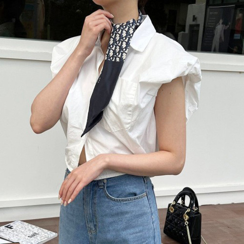 디올 신상 방도 스카프 D1052 네이비