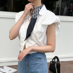 디올 신상 방도 스카프 D1052 네이비