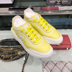샤넬 신상 운동화 G34764 옐로우