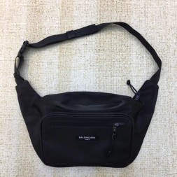 발렌시아가 신상 힙색 459744 블랙