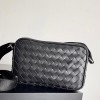 보테가 인트레치아토 스몰 카메라 백 V6614 블랙