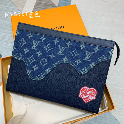 루이비통 포쉐트 보야주 MM M45961 네이비