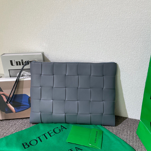 보테가 남여공용 카세트 클러치백 V0112 그레이