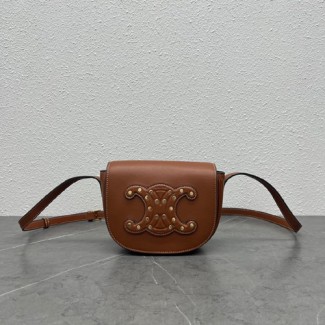 셀린느 트리오페 폴코 백 198263 카멜