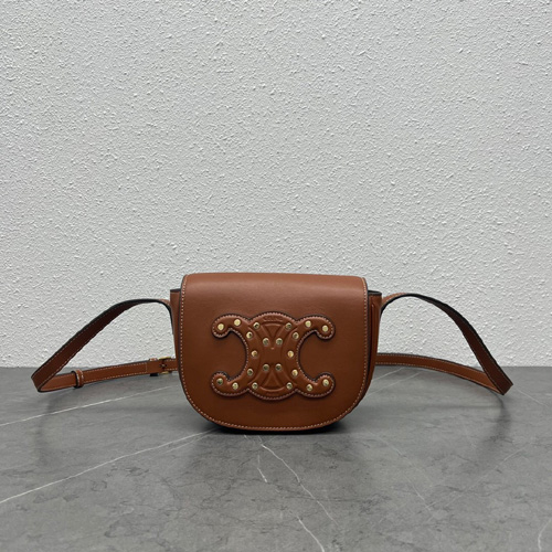 셀린느 트리오페 폴코 백 198263 카멜