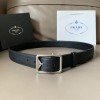 프라다 신상  벨트 PD-6118  블랙 은장