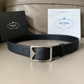 프라다 신상  벨트 PD-6118  블랙 은장
