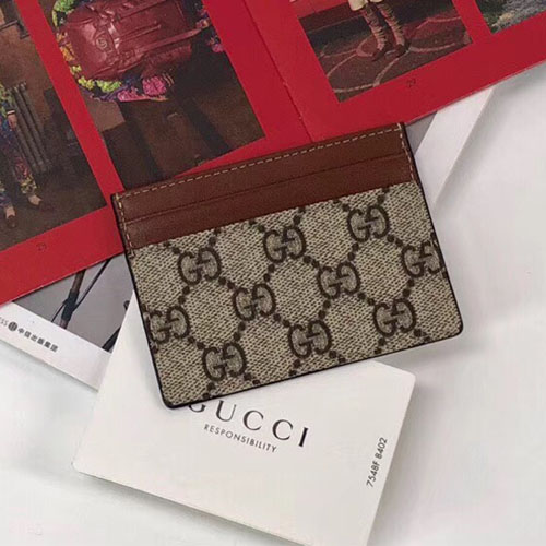 구찌 신상 카드지갑 233166 브라운