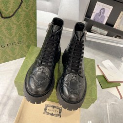 구찌 여성용 앵글부츠 670494