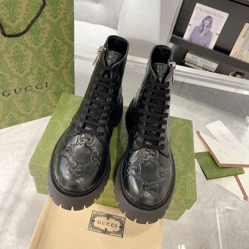 구찌 여성용 앵글부츠 670494