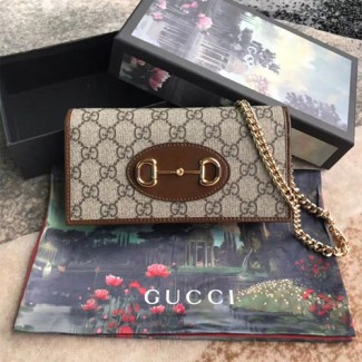 구찌 1955 홀스빗 체인백 621892 브라운