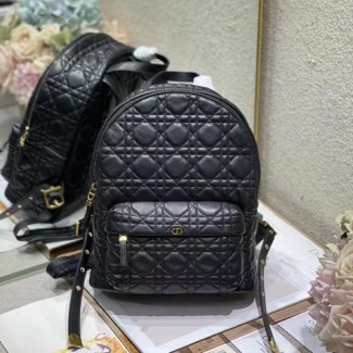 디올 CD 까나쥬 퀼팅 카로 백팩 M9221