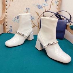 미우미우 신상 앵글부츠 57223 화이트