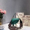 디올 송아지 가죽 미니 SADDLE 백 M0447 그린