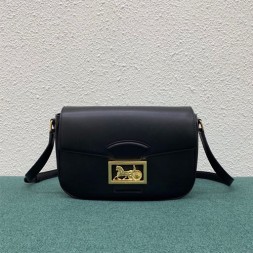 셀린느 미디엄 설키백 195303 블랙