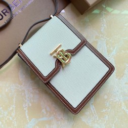 버버리 레더 로빈 백 80328971-1