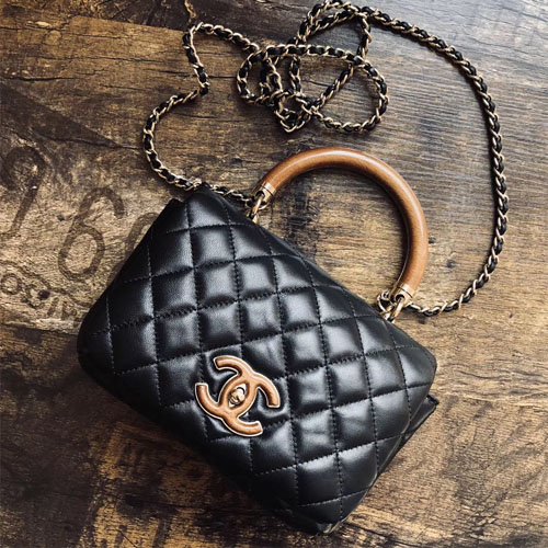 샤넬 신상 탑핸들 숄더백 A92509 블랙