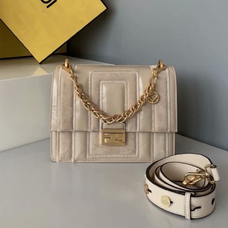 펜디 캔유 미듐 숄더백 8BT313 베이지