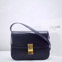셀린느 클래식 박스백 미듐 164173 네이비