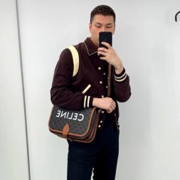 셀린느 남여공용 트리오페 메신저 폴코백 193902