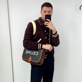 셀린느 남여공용 트리오페 메신저 폴코백 193902