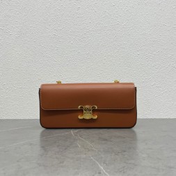 셀린느 체인 숄더백 197413 카멜